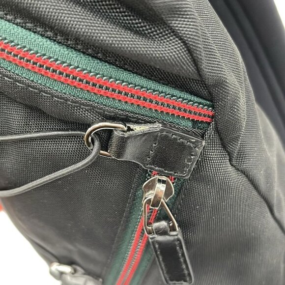 Gucci Backpack Sherry Black Green Red Black X Green X Red main image 5